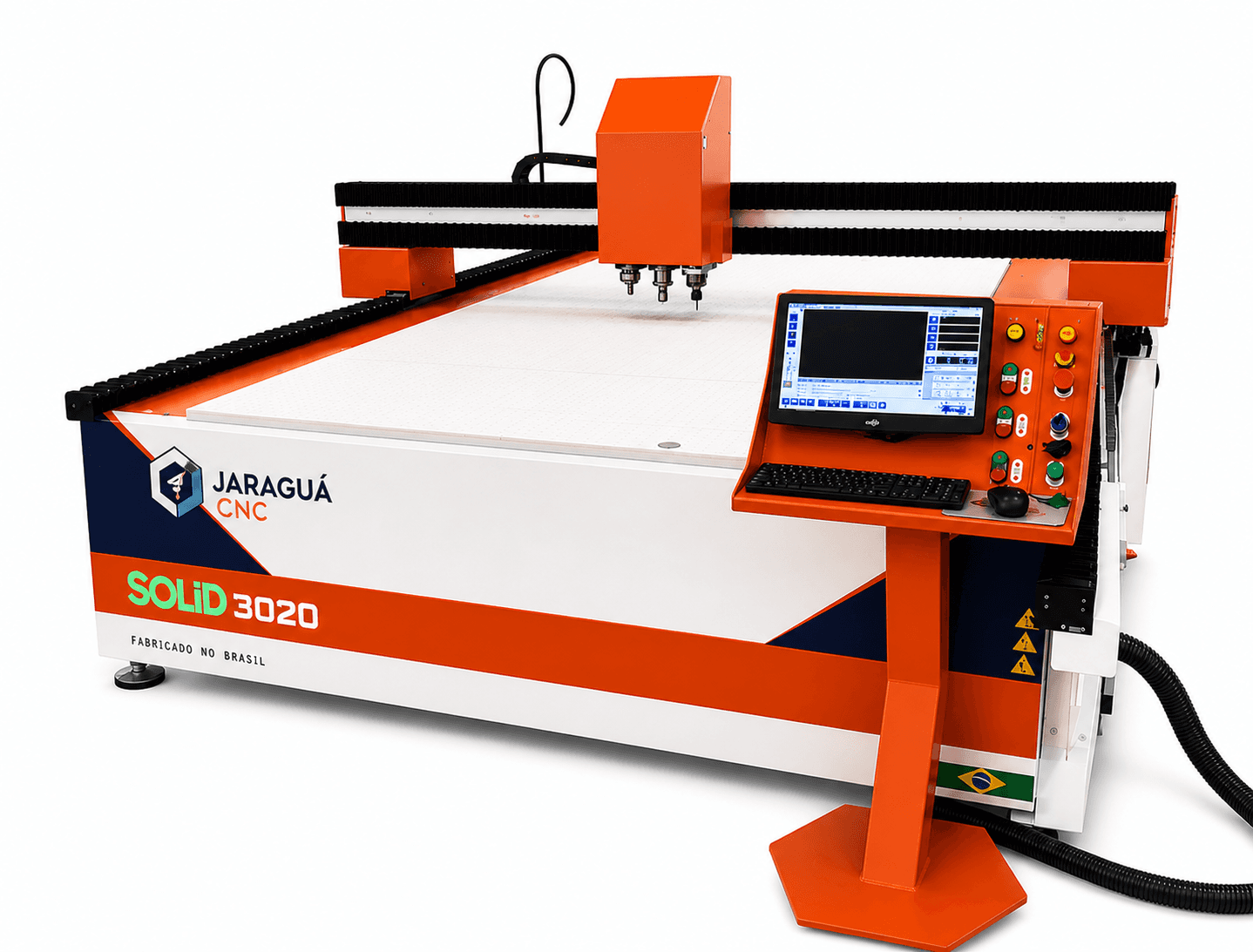 Jaraguá CNC SOLID 3020 — Router CNC de Portal na MC Modelação