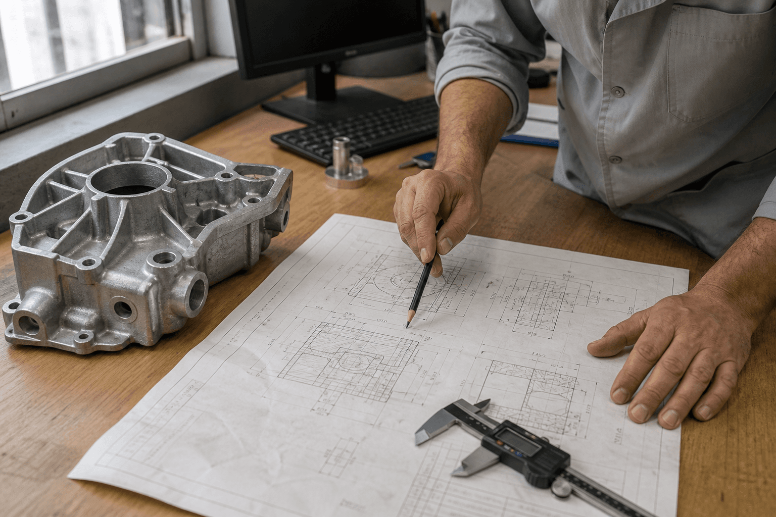 Análise técnica do projeto — etapa do processo de fabricação de ferramentais na MC Modelação, Araquari SC